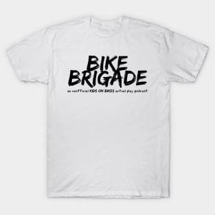 Bike Brigade in Black T-Shirt